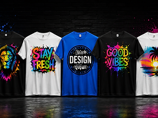 Custom printed t-shirts