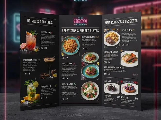 Folded Menu
