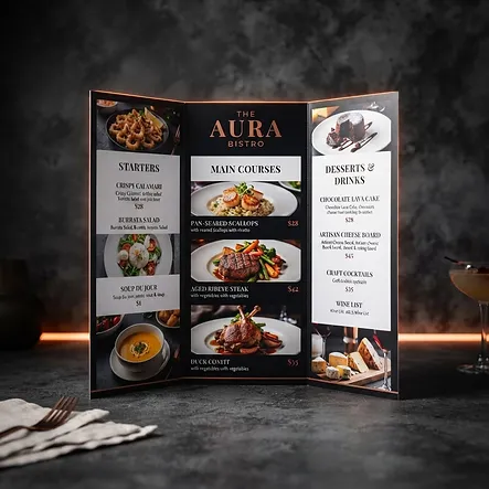 Folded Menu
